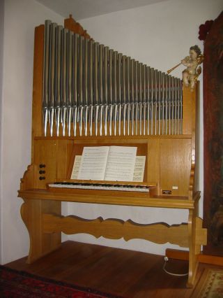 Orgel Portativ Hausorgel Bild