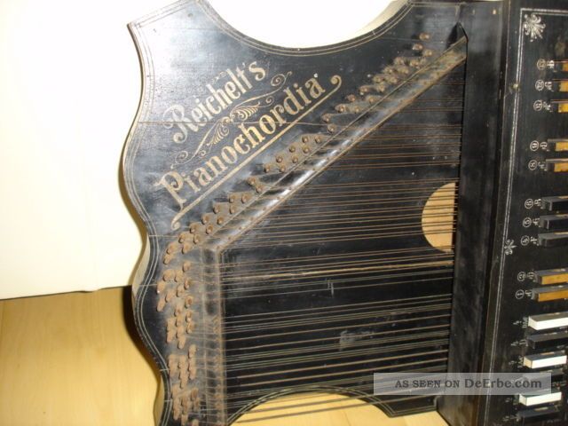 Reichelt`s Pianochordia, Piano - Zither Ca. 1910