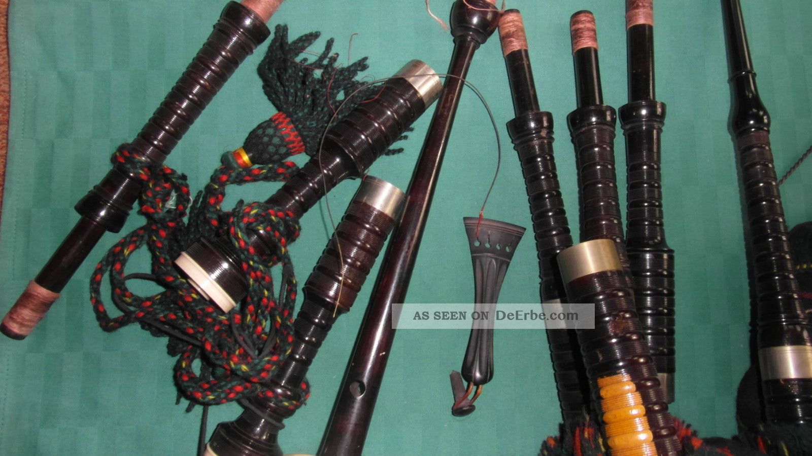 Alter Dudelsack Sackpfeife Bagpipe Koffer Case Schottland Hümmelchen