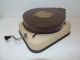 Vintage Portelec Phonocone Record Player - Montgomery Ward - Rare Hand Crank Mechanische Musik Bild 4