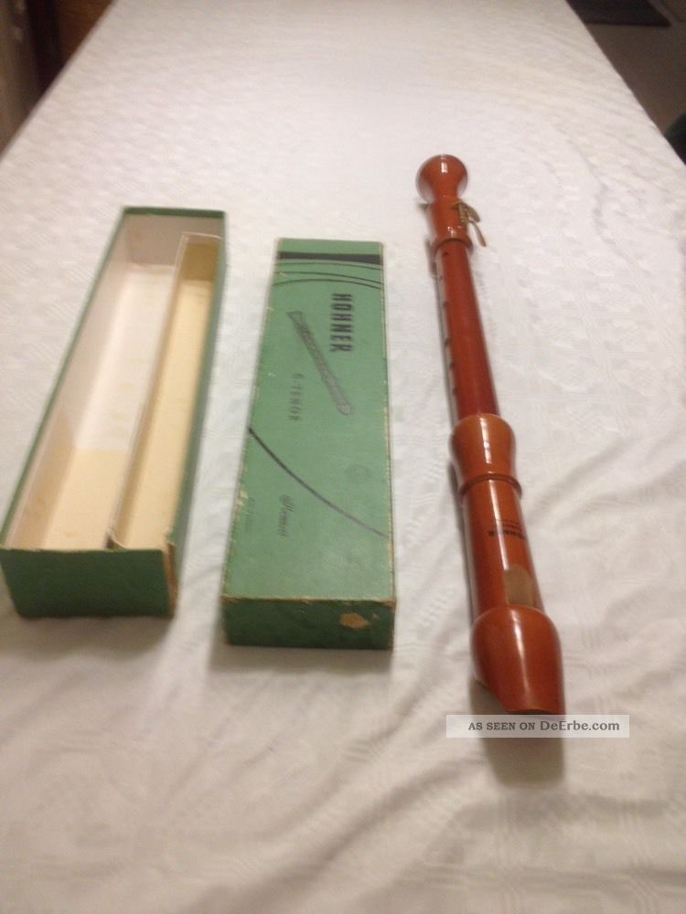 Hohner C - Tenor Blockflöte Konzert Germany Blasinstrumente Bild