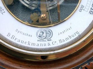 Barometer Wetterstation Wettergerät Antik Antike Hamburg Bild