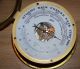 Schatz Schiffsbarometer Barometer Nautik Messing Made In Germany Celsius Technik & Instrumente Bild 6