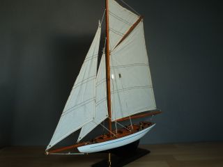 Segelschiff,  60 X 9 X 61 Cm,  Standmodell Aus Holz,  Segelboot Bild