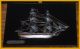 5 Maritime Relief Metallbilder Auf Holzplatten Leder Segelschiffä Maritime Dekoration Bild 6