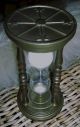 Sehr Schöne Messing Sanduhr / Eieruhr / Stundenglas / Glasenuhr,  Ca.  13,  5 Cm Technik & Instrumente Bild 2