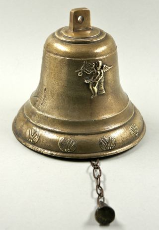 Uralte Schiffsglocke Aus Bronze Gegossen,  Gefertigt Um Ca 1910,  Ø 19,  5 Cm. Bild