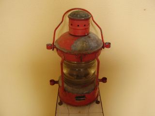 Schiffslampe J.  H.  Peters & Bey Hamburg 11 Positionsleuchte Lampe Petroleumlampe Bild