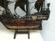 Shabby Chic Modellsegelschiff Segelboot Schiffsmodell Mayflower 1602 Maritime Dekoration Bild 2