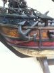 Shabby Chic Modellsegelschiff Segelboot Schiffsmodell Mayflower 1602 Maritime Dekoration Bild 8