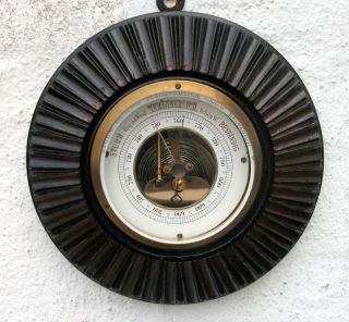 Barometer Wetterstation Wettergerät Antik Antike Bild