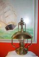 Schiffslampe Tisch - Oder Hängelampe Kajütenlampe Maritim Glaszylinder Elektr. Maritime Dekoration Bild 3