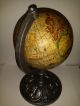 Antik Globus Zinn Um 1900 Relief Seefahrer Entdecker Eroberer Kolumbus Gama.  ? Wissenschaftliche Instrumente Bild 11