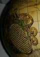 Antik Globus Zinn Um 1900 Relief Seefahrer Entdecker Eroberer Kolumbus Gama.  ? Wissenschaftliche Instrumente Bild 7