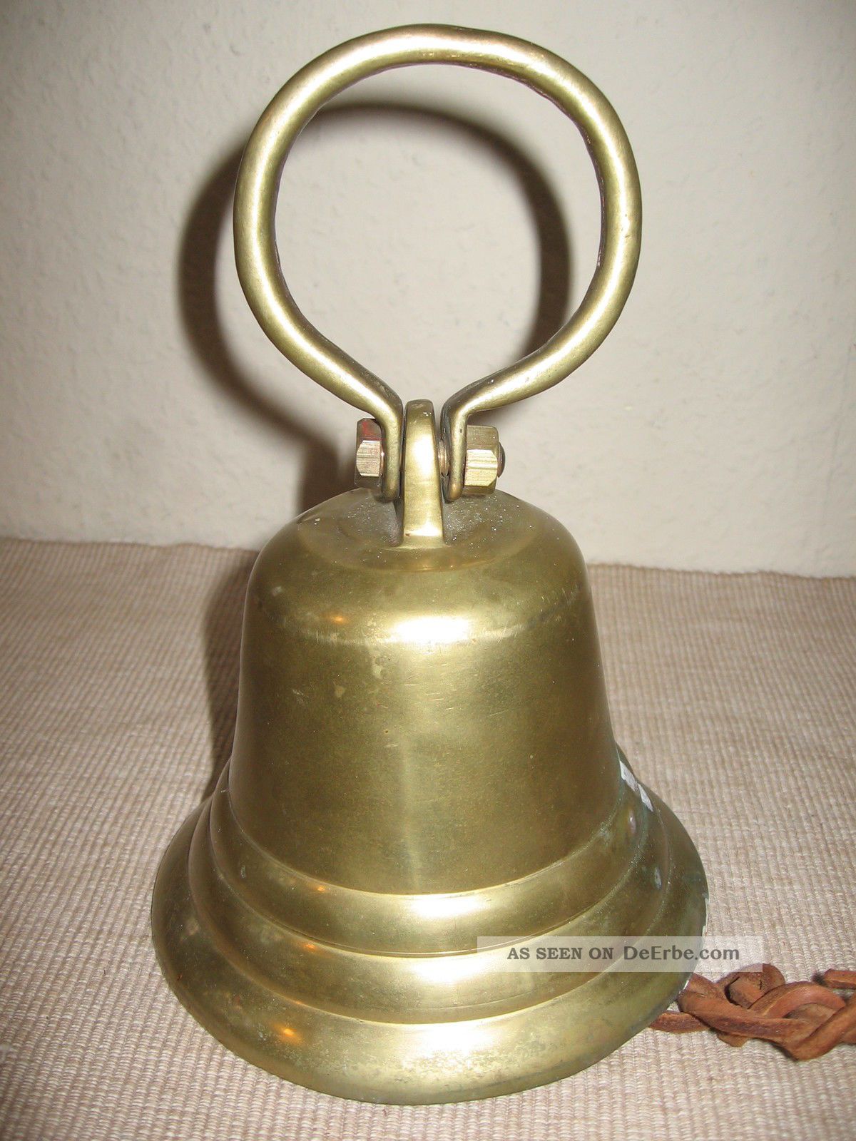 Messing Handglocke Vintage - Serviceglocke Für Café & Hochzeit