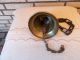 Messing Glocke / Schiffsglocke Mit Eisenkette Gefertigt nach 1945 Bild 2