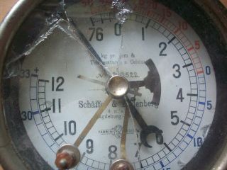Sudkessel Schaltmanometer 1911 Noppinger Mageburg Buckau Schäffer Budenberg Bild