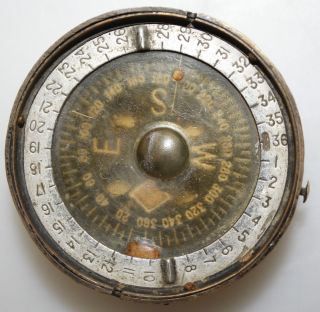 Engl Kompass Sehr Selten Zu Finden Museal Me502 Mag.  Trng.  Mkii 1944 Compass Rare Bild
