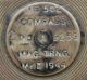 Engl Kompass Sehr Selten Zu Finden Museal Me502 Mag.  Trng.  Mkii 1944 Compass Rare Technik & Instrumente Bild 5