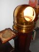 Antiker Kreiselkompass - Mahagoniesäule - Von 1928 - Standkompass - Haubenkompass Technik & Instrumente Bild 7