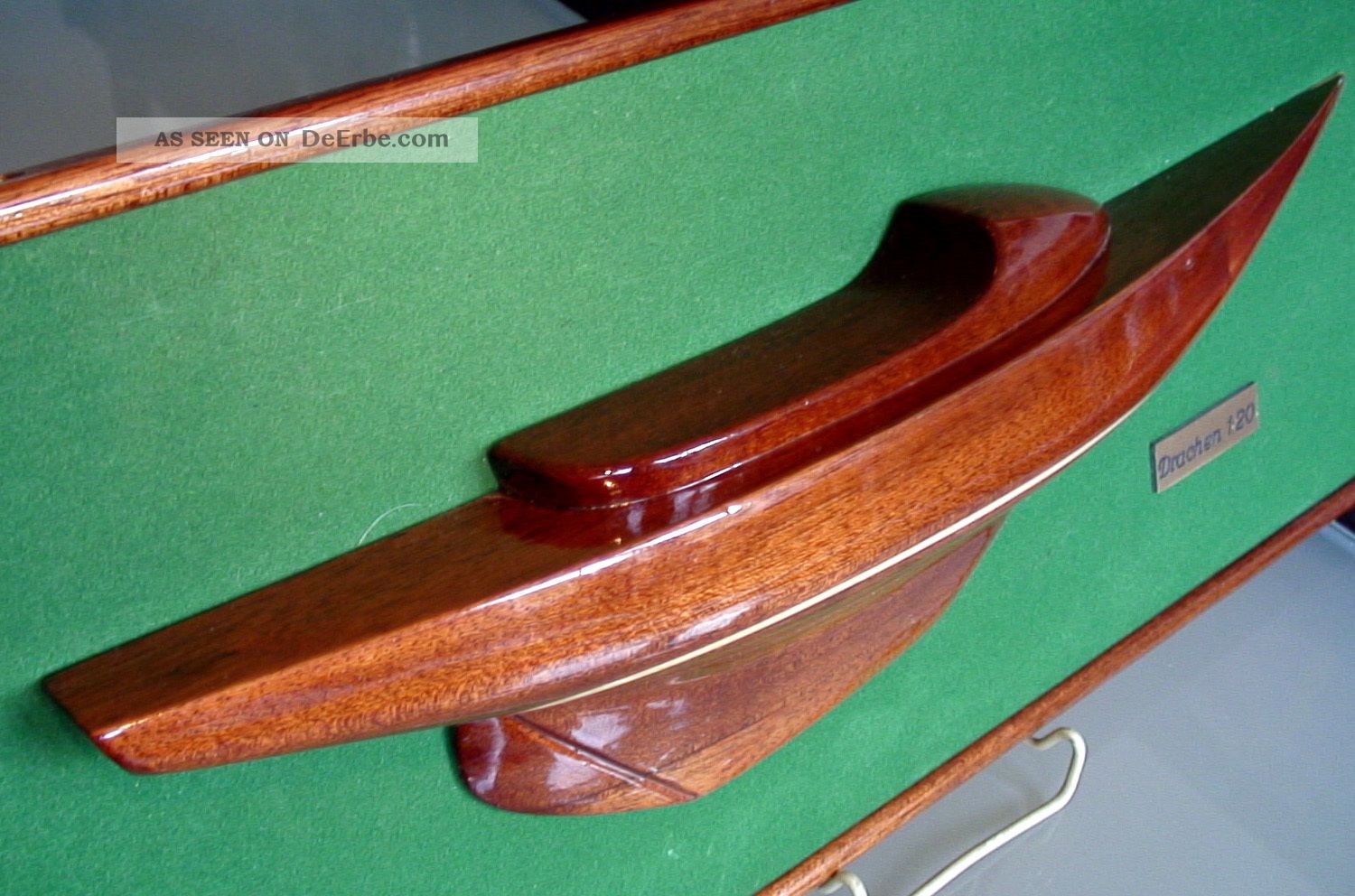 Segelboot Drachen Halbmodell 1:20, Sailing - Boat Dragon Halfmodel