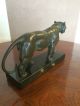 Art Deco - Jugendstil Bronze Figur Löwe Panther Frankreich Um 1920/30 1900-1949 Bild 9