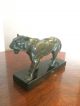 Art Deco - Jugendstil Bronze Figur Löwe Panther Frankreich Um 1920/30 1900-1949 Bild 8