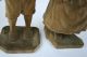 2 Alte Holz Skulpturen Holzfiguren Bauern Dachau Tracht Sig.  Josef Erhart 1900 1900-1949 Bild 7