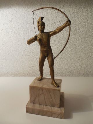 Bogenschütze Griechisch/römische Skulptur Bild
