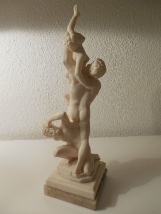 Der Raub Der Sabinerinnen Skulptur Aus Florenz Bild