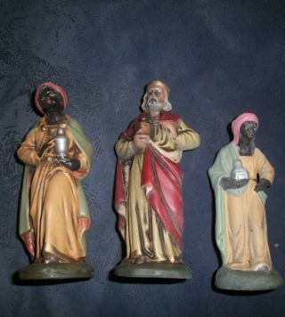 Friedel:3 Herrliche Alte Könige Aus Keramik Bild