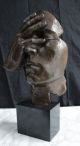 Bronze Skulptur - Besinnung 