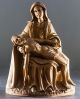 Antike Pieta,  Mater Dolorosa Mit Leichnam Jesus Christus Nach Kreuzigungs - Tod Skulpturen & Kruzifixe Bild 1