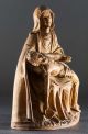 Antike Pieta,  Mater Dolorosa Mit Leichnam Jesus Christus Nach Kreuzigungs - Tod Skulpturen & Kruzifixe Bild 2