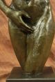 Signiert Abstrakt Moderne Kunst,  Weiblicher Torso,  Bronze - Skulptur,  Marmor Ab 2000 Bild 4