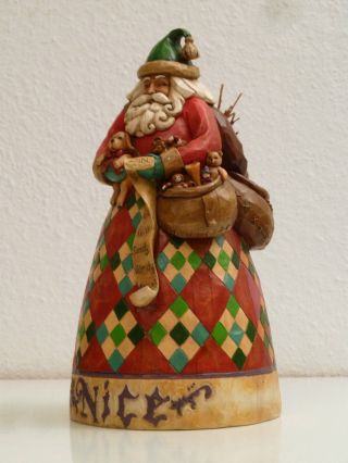 Orig.  Heartwood Creek Weihnachtsmann - Figur By Jim Shore 