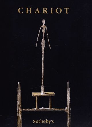 Alberto Giacometti - Skulptur Chariot: Sotheby ' S Toller Gr.  Katalog N.  Y.  14 Bild