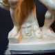 Alabaster Figur / Skulptur • Italien • Auf Mamor Sockel • Ringkämpfer / Ringer 1950-1999 Bild 3