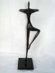 Bronze Skulptur Figurine Von Bodrul Khalique,  60er Ballerina,  Tänzerin,  29cm 1950-1999 Bild 2