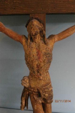 Christus,  Jesus Am Kreuz,  Barocker Christus Um 1780 Bild