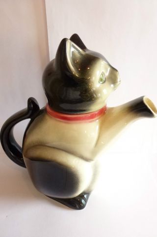 Katze Cortendorf Katzenkanne Figurenkanne Keramik Katze Kaffeekanne Art Deco Bild
