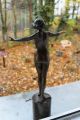 Art Deco,  Bronze Skulptur,  ästhetische,  Nackte Frau Ab 2000 Bild 2