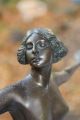 Art Deco,  Bronze Skulptur,  ästhetische,  Nackte Frau Ab 2000 Bild 7