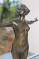 Art Deco,  Bronze Skulptur,  ästhetische,  Nackte Frau Ab 2000 Bild 8
