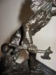 Häuptling - Tomahawk - Bronze - Carl Kauba - Wien Sign 1900-1949 Bild 6