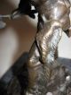 Häuptling - Tomahawk - Bronze - Carl Kauba - Wien Sign 1900-1949 Bild 7