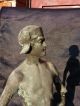 Antike Bronzefigur Bronze Gladiator Krieger Signiert H.  Keck Dachbodenfund 1900-1949 Bild 11