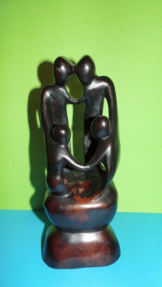 Skulptur Familie Eltern,  Kinder Bild