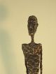 Gehender Mann,  Walking Man,  Bronze,  Frei Nach A.  Giacometti,  Skulptur Ab 2000 Bild 2