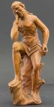 Schmerzens - Jesus,  Leidender Christus,  Antike Schnitzerei V.  Bauernaltar 18,  5 Cm Skulpturen & Kruzifixe Bild 6